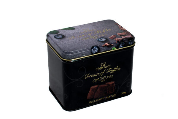 blauwebessen met chocolade